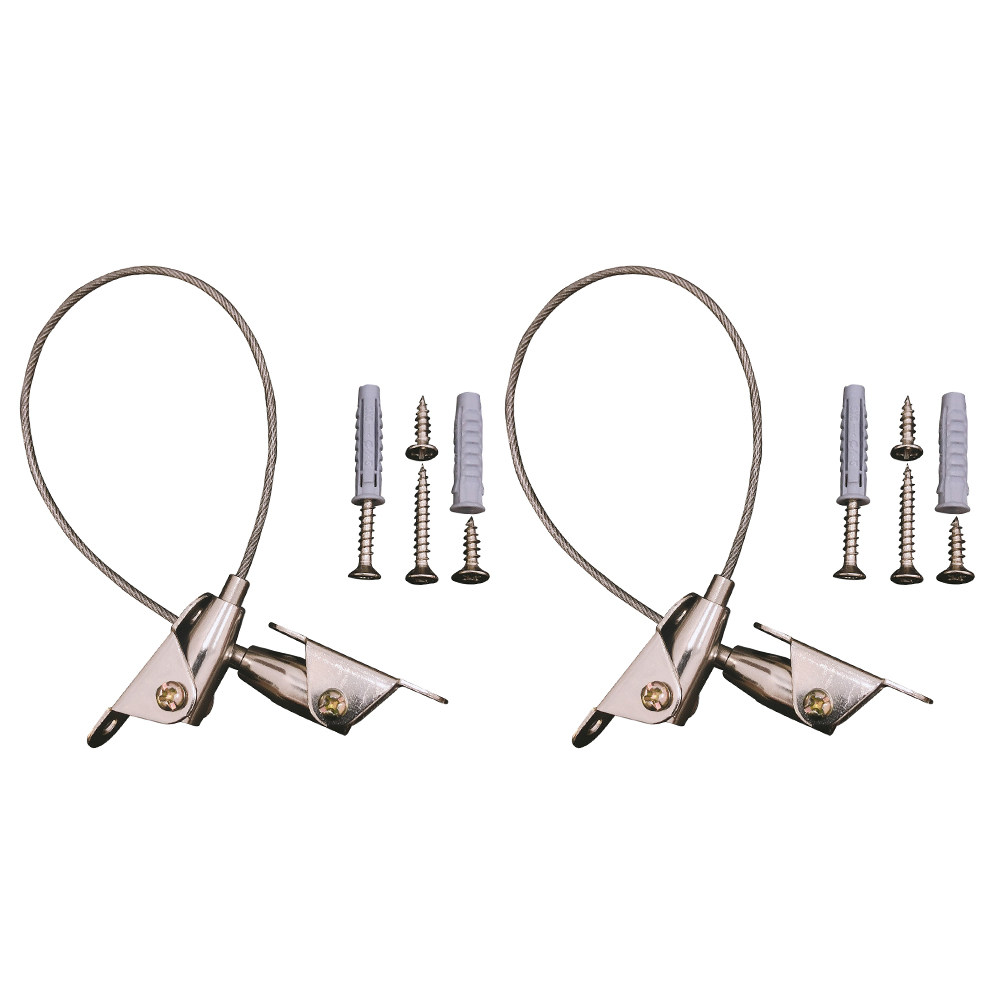 Earthquake Anchor Strap - Heavy Duty Furniture Straps Anchors Set
