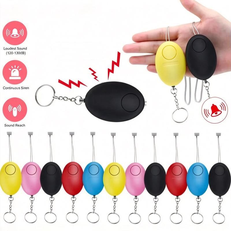 1PC 120dB Loud Personal Safety - Personal Alarm Keychain 评论和价格