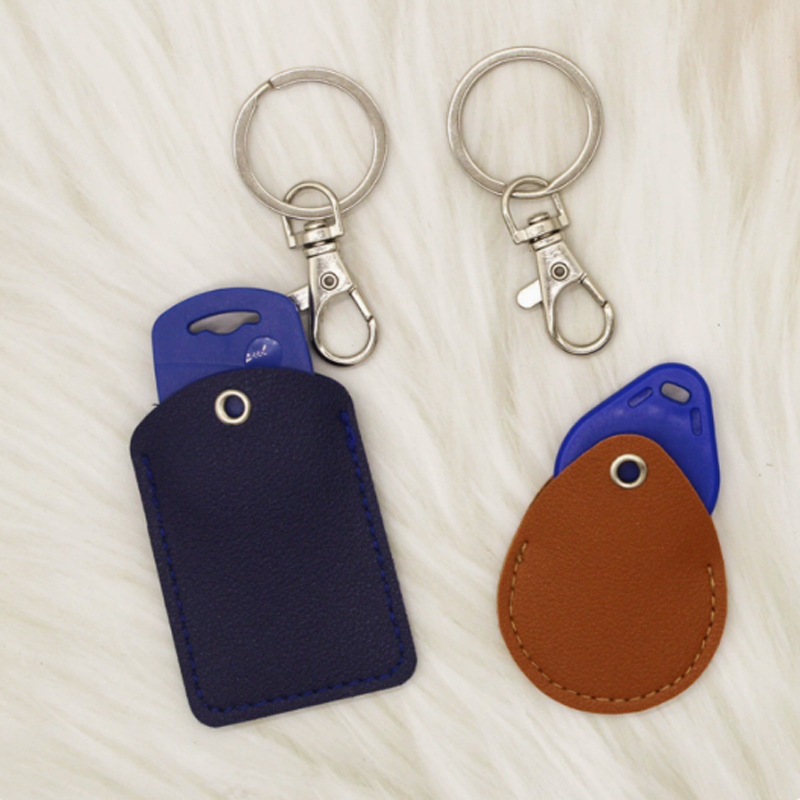 Leather Access Card Holder Key - Security Chain Door 评论和价格