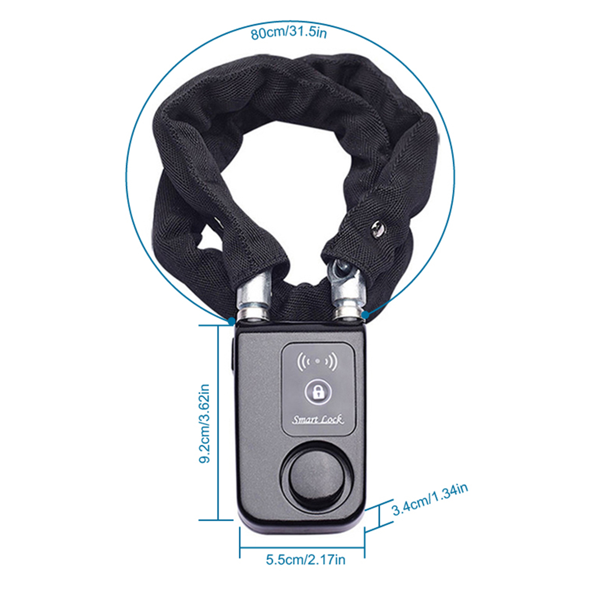 Smart Bluetooth Chain Lock Key - Security Chain Door 评论和价格
