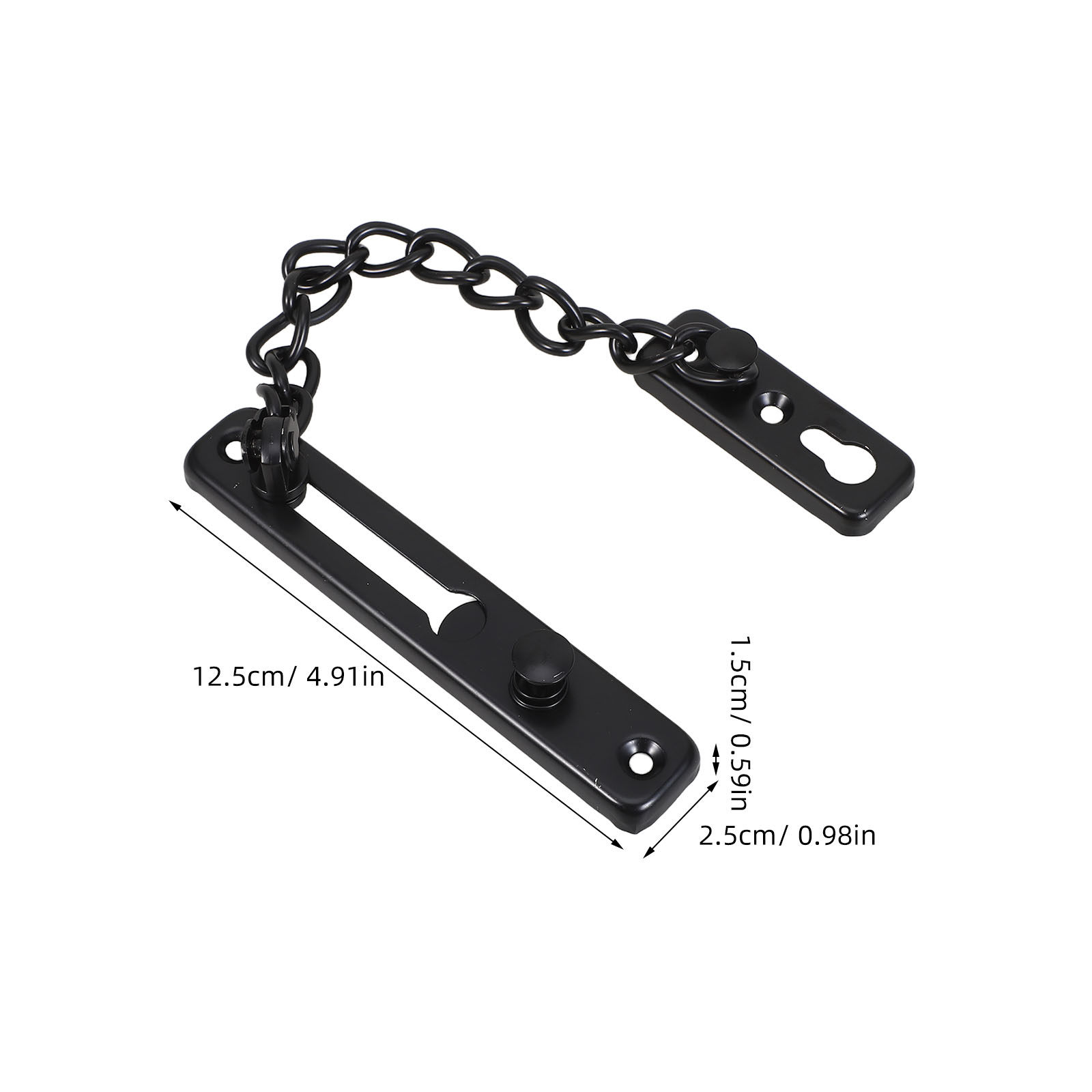 2Pcs Anti-Theft Door Chain Loc - Security Chain Door 评论和价格